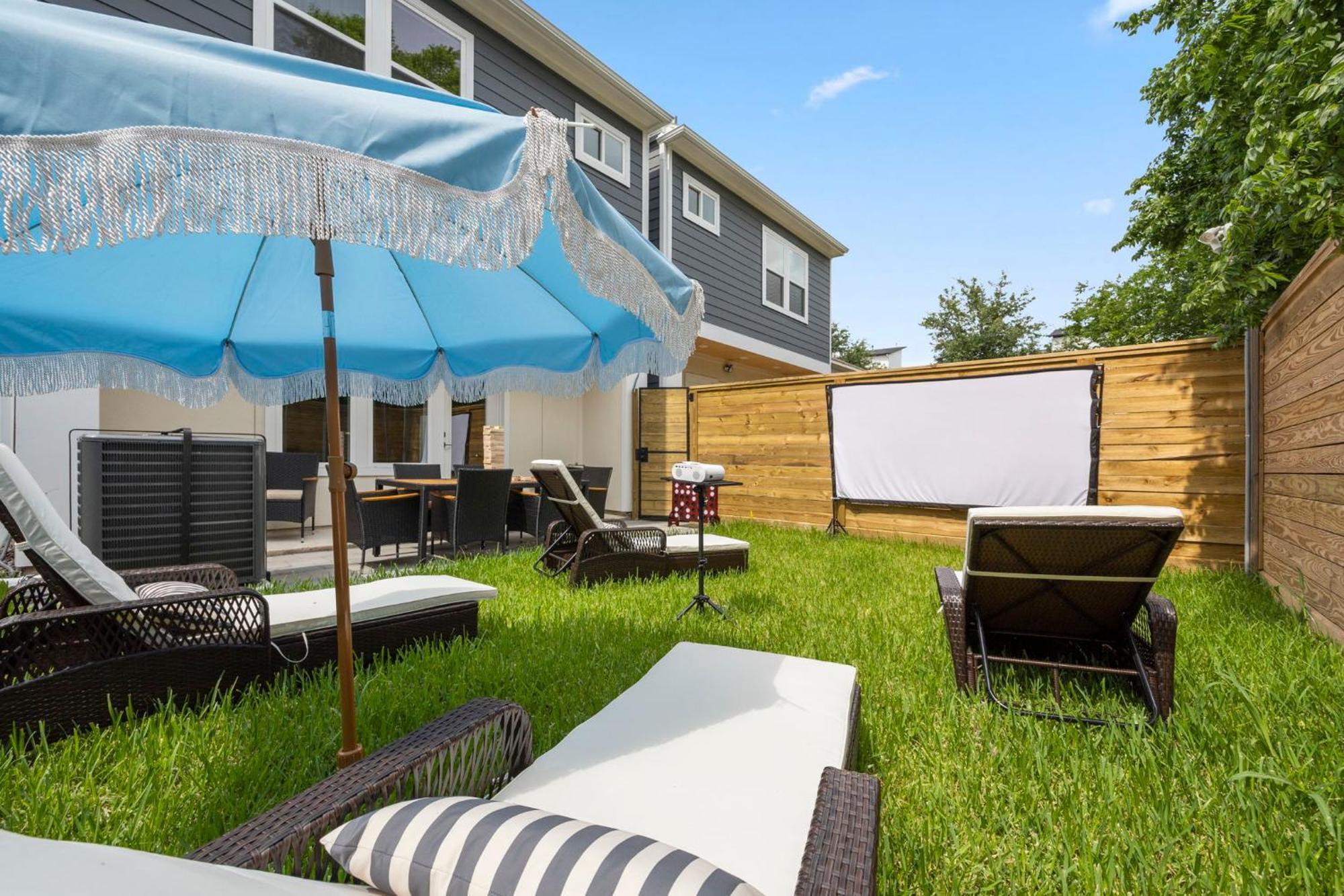 Villa Central 4Bd - Outdoor Movie - Ping Pong - Bbq Houston Exterior foto